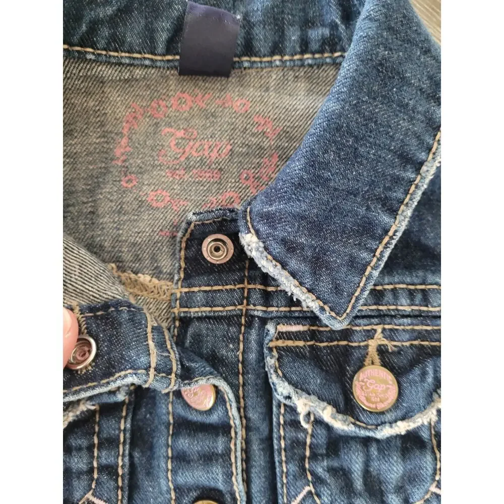 Gap‎ Toddler Girls Denim Jacket size 3t #3
